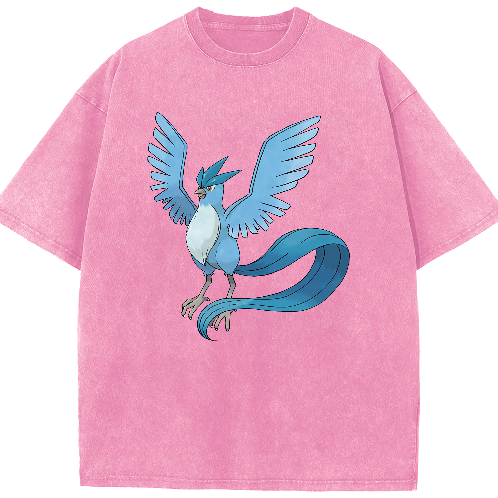 （画像用） ポケットモンスター Pokémon 綿100% ヴィンテージ風 半袖Tシャツ（フロントプリント）